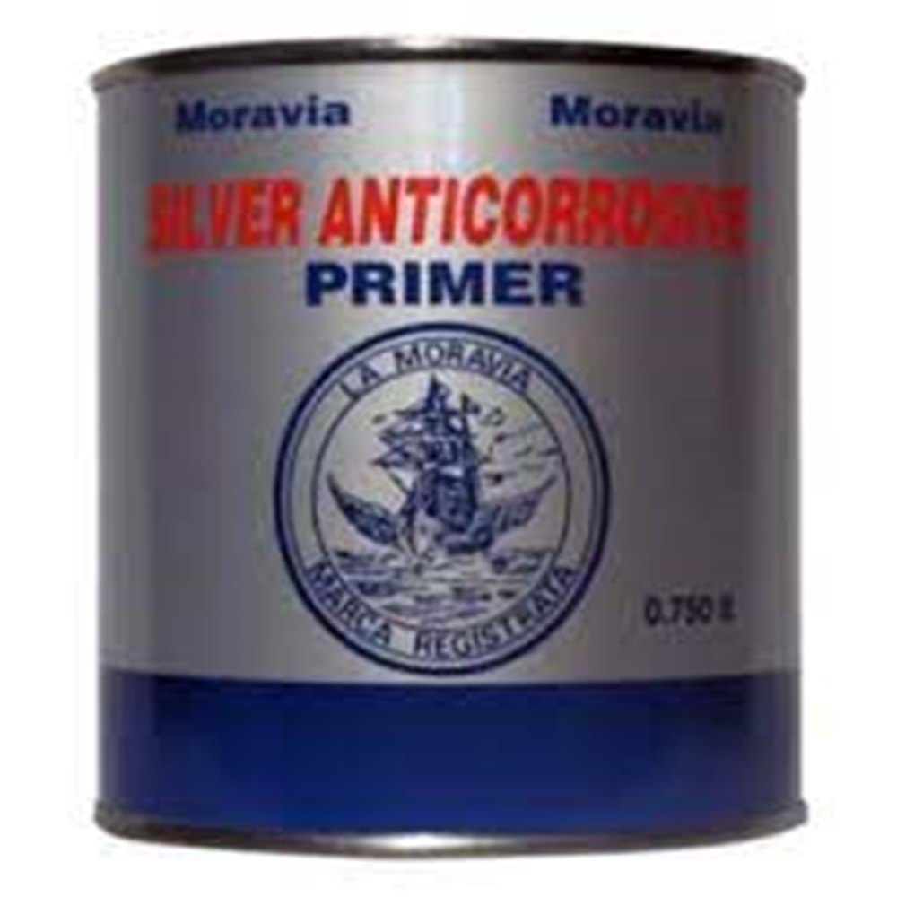 MORAVIA SILVER ANTICORROSIVE PRIMER GUMUS - 2,5 LT