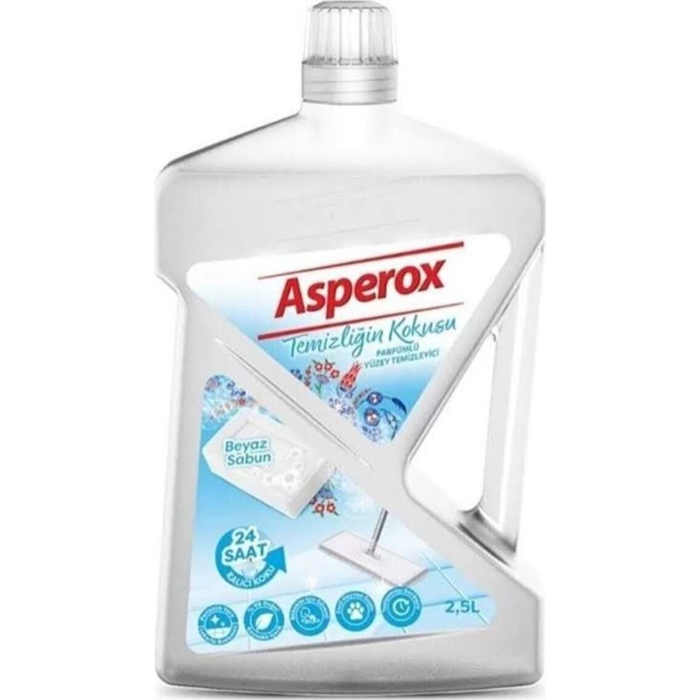 ASPEROX Yüzey Temizleyici (2500ml) Temizliğin Kokusu *6