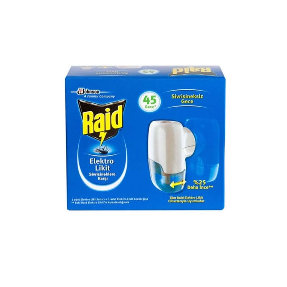 RAİD Elektro Likit Makine+Yedek (45gece) *6