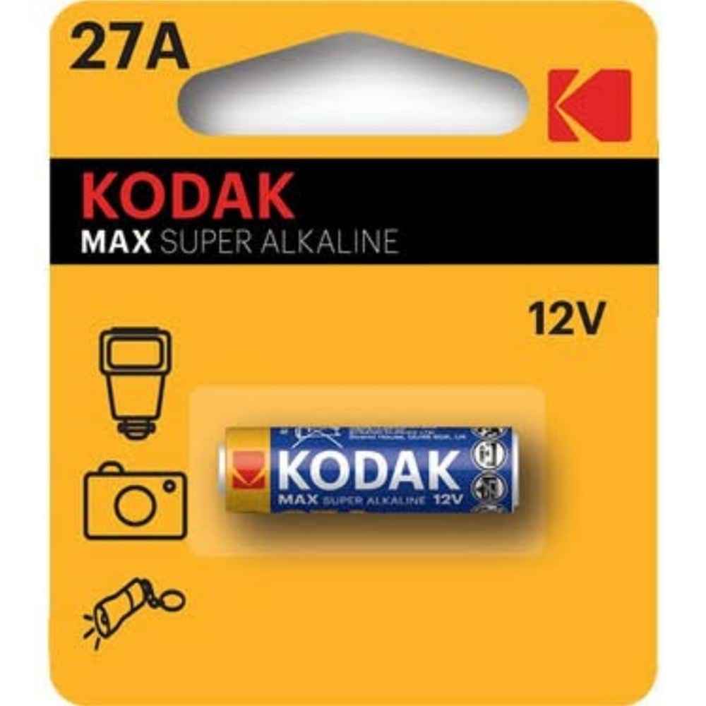 KODAK 1 ADET ULTRA ALKALİN KUMANDA PİLİ 27A-5