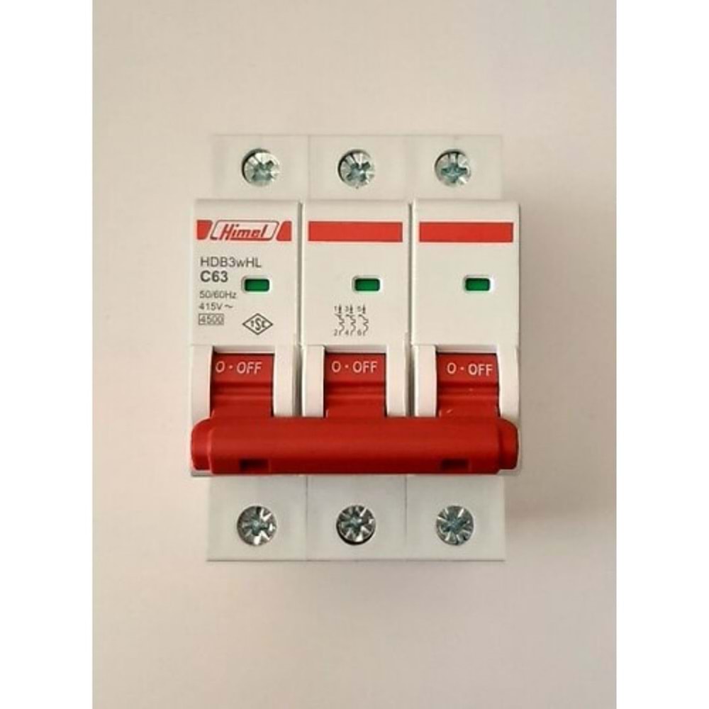 HİMEL C3X63A 4,5KA K OTOMAT SİGORTA