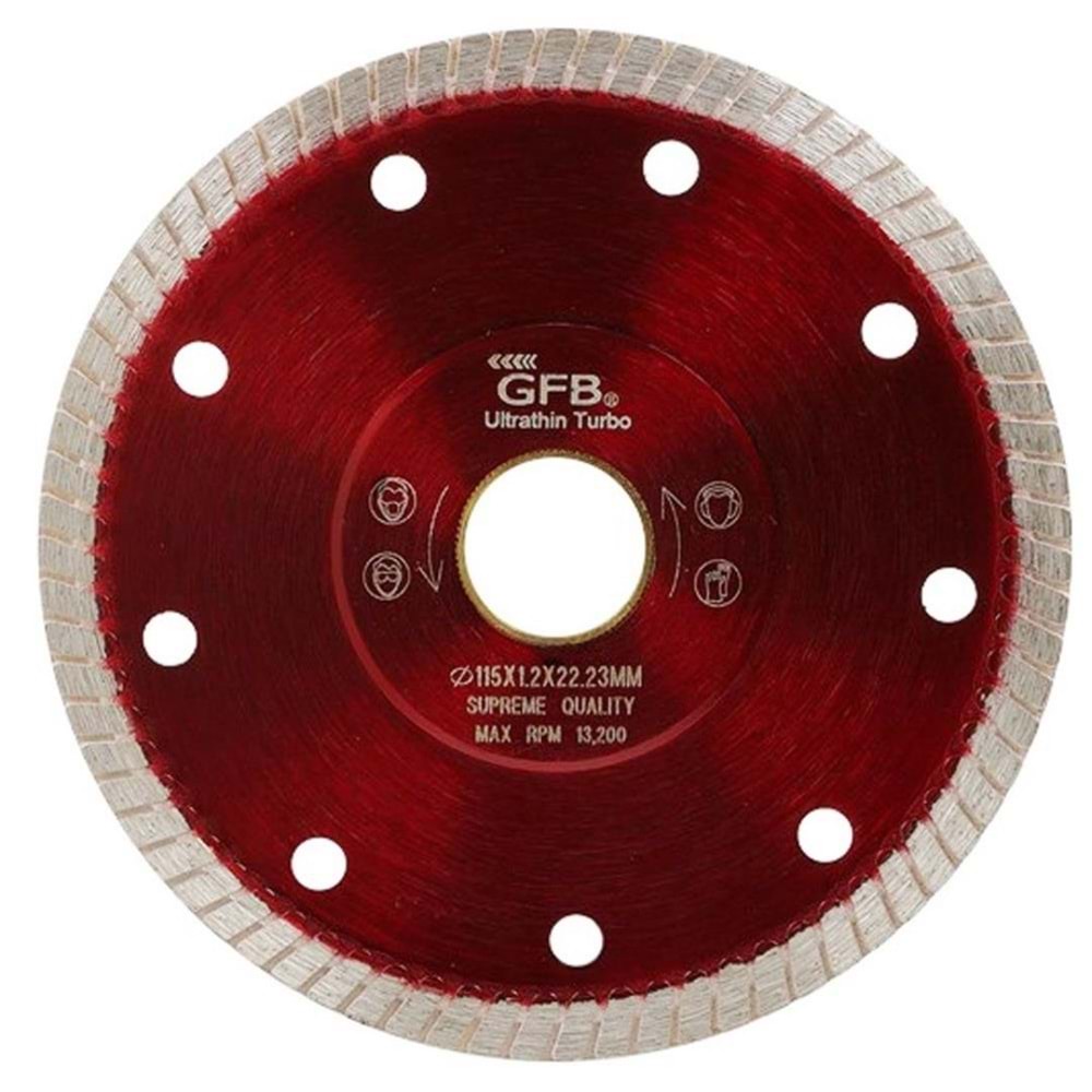 GFB 2385 TURBO ELMAS MERMER GRANİT KESİCİ 115 mm