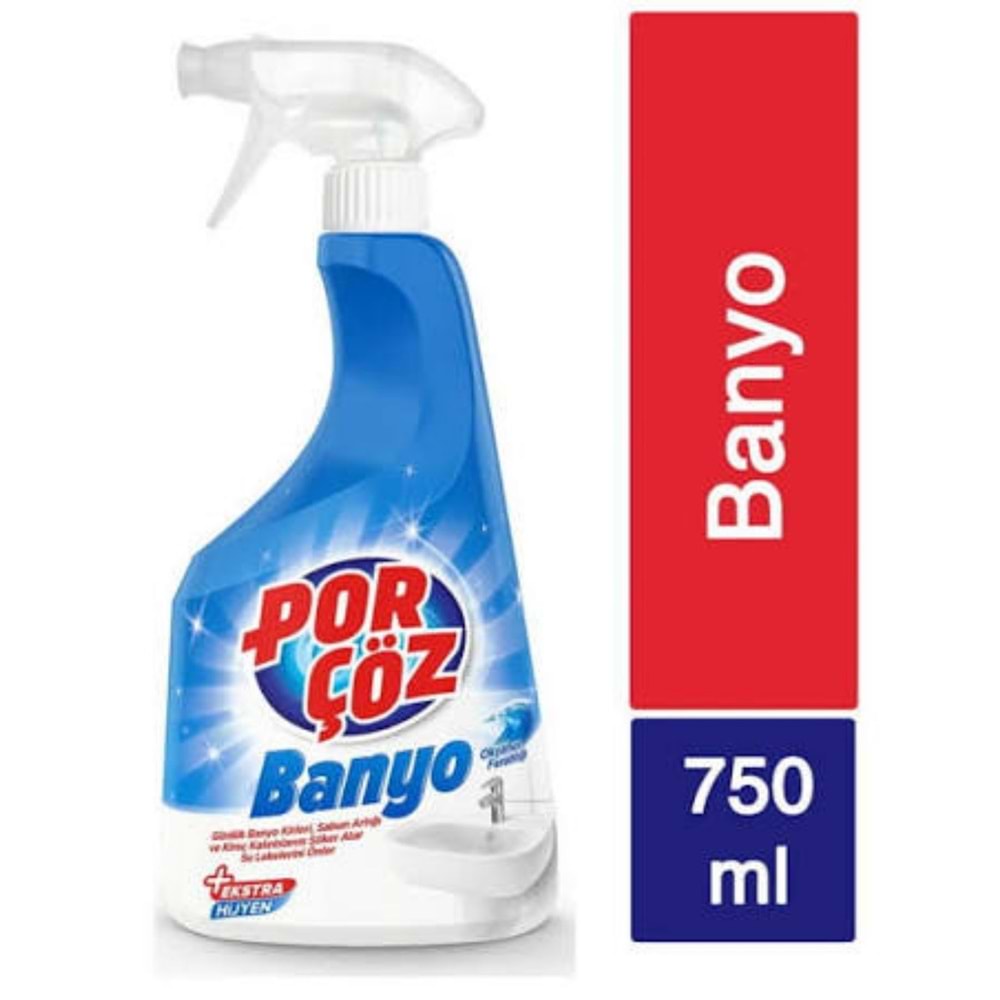 PORÇÖZ Sprey Banyo 750ml *12