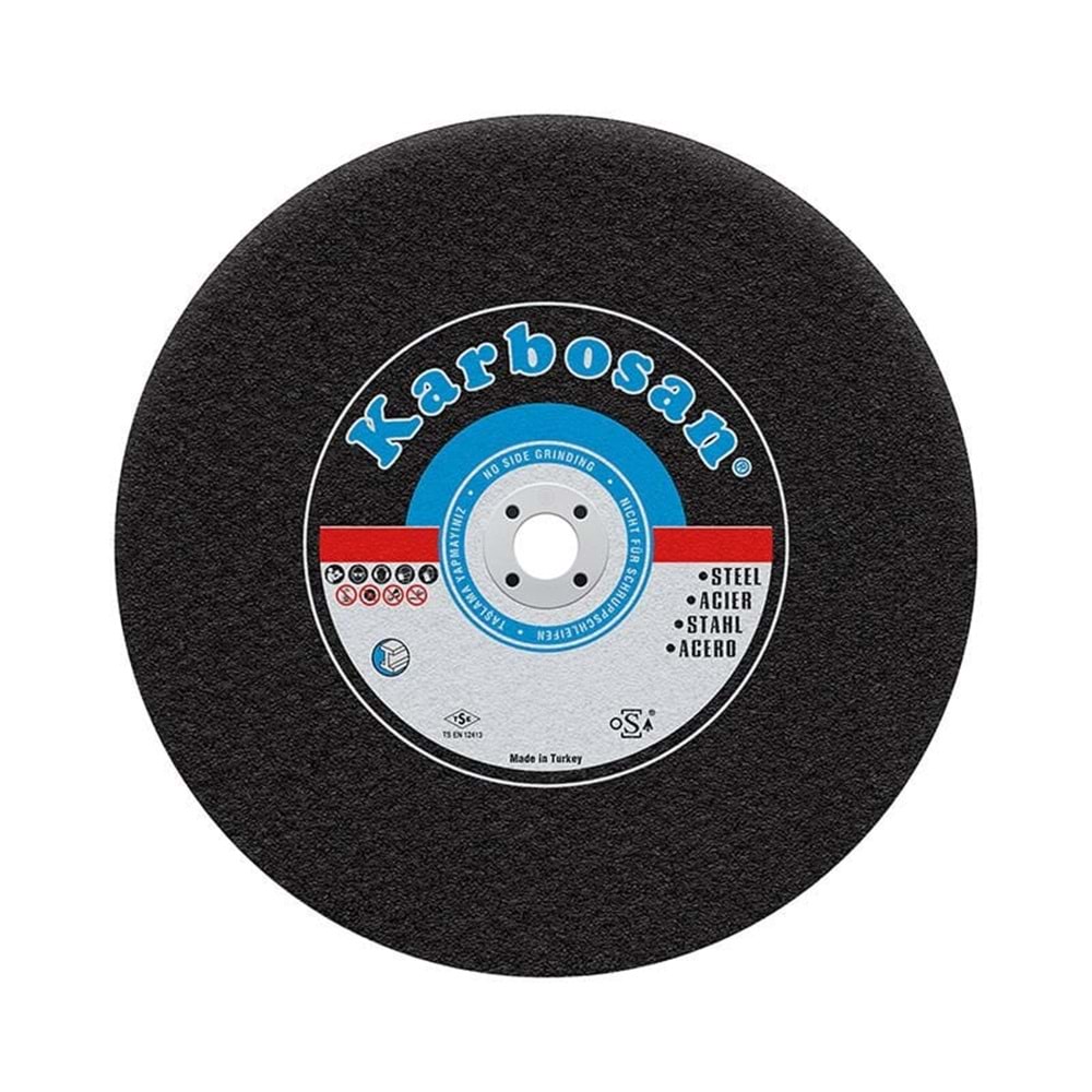 KARBOSAN METAL SABİT TEZGAH KESME DİSKİ 350X3.5X25.4