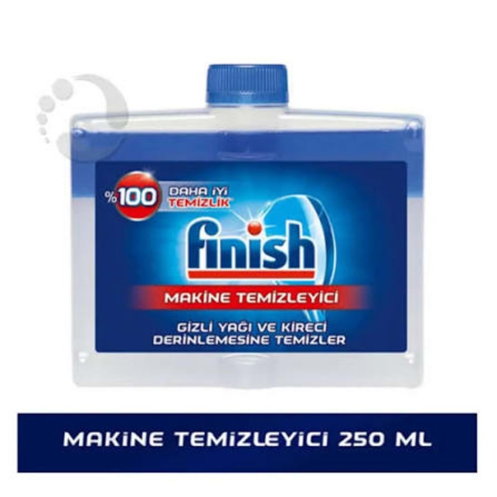 FİNİSH Bulaşık Makinesi Temizleyici (250ml) Klasik *12
