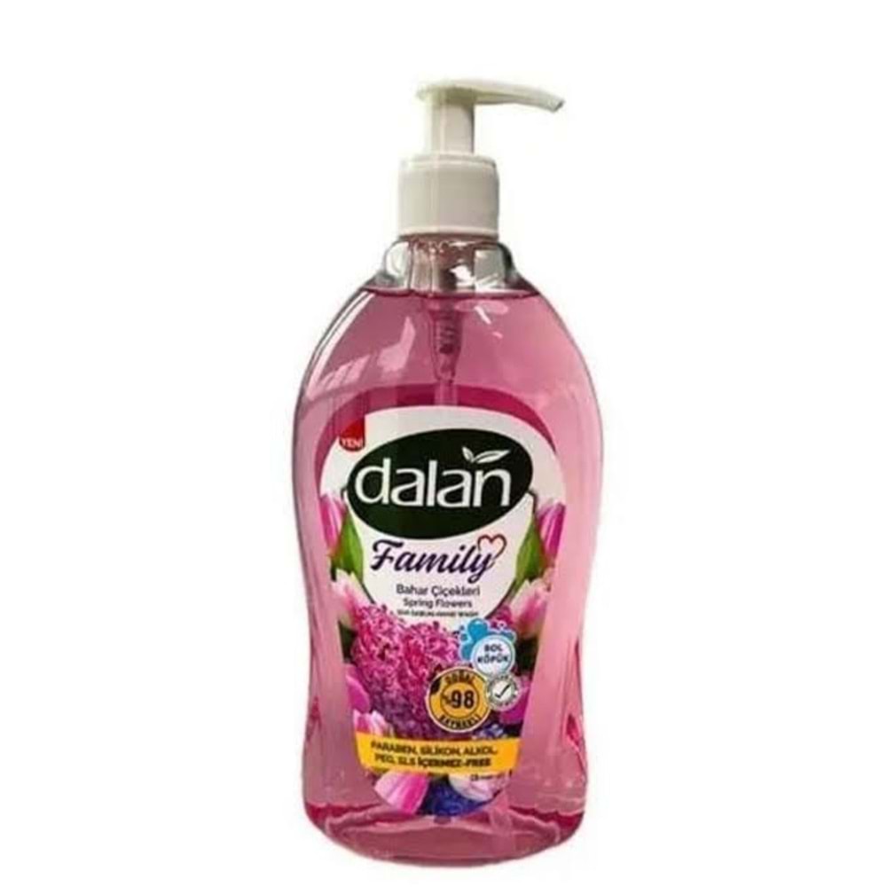 DALAN Sıvı Sabun (400ml) Bahar Çiçekleri *12