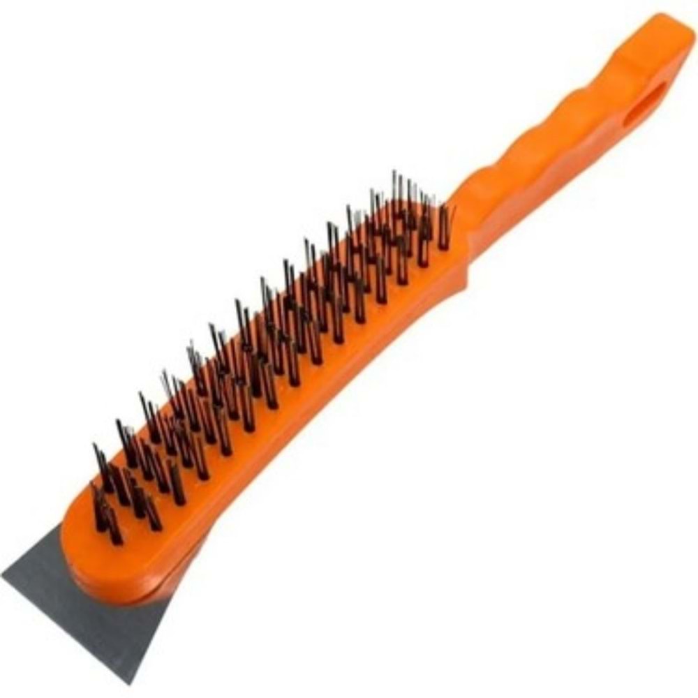 SPATULALI TEL FIRÇA PLASTİK SAPLI