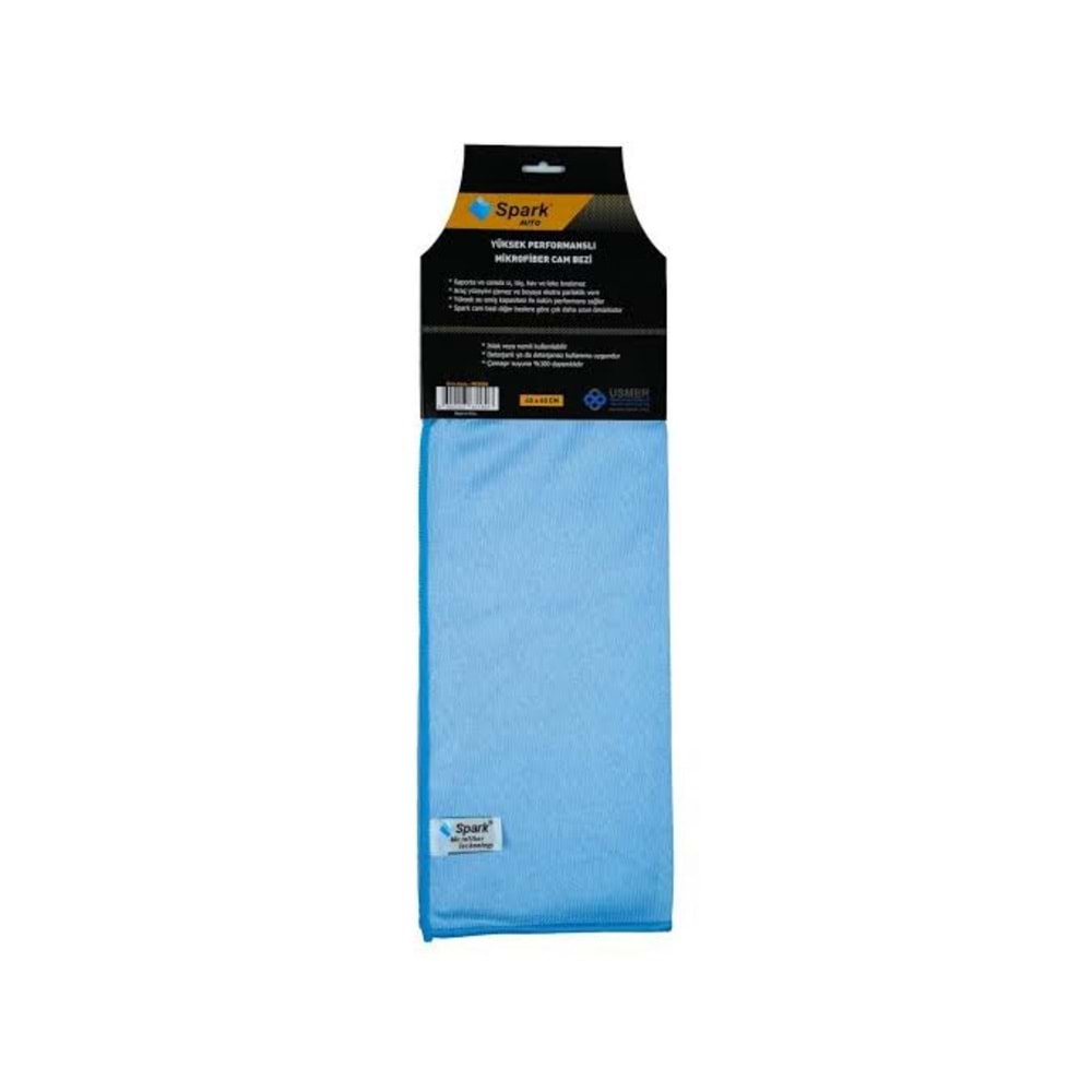 MİKROFİBER OTO CAM BEZİ SPARK ACTİVE 40*60 CM