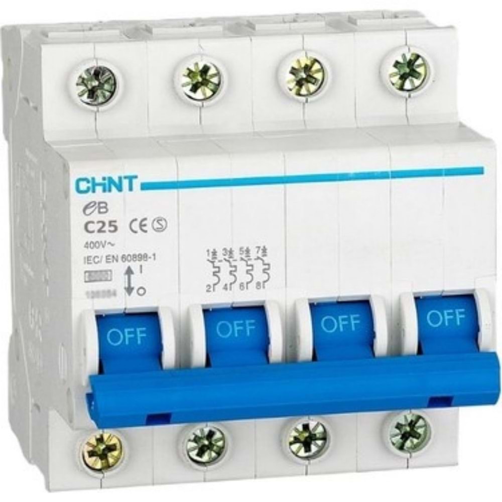 CHINT C4X25A 10KA K OTOMAT SIGORTA