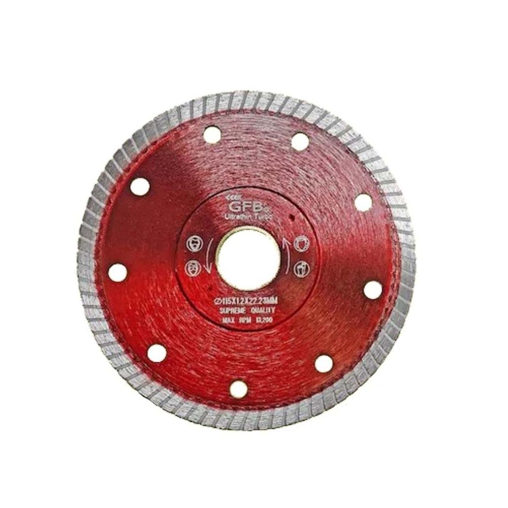 GFB SUREKLI ELMAS TESTERE 230MM KIREMIT-SERAMIK-GRANIT