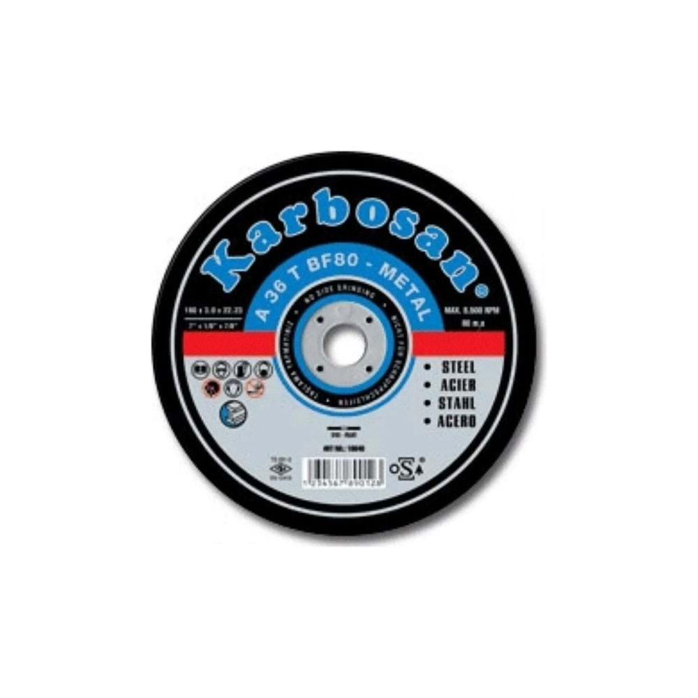KARBOSAN METAL KESICI - 230*3.0*22.23