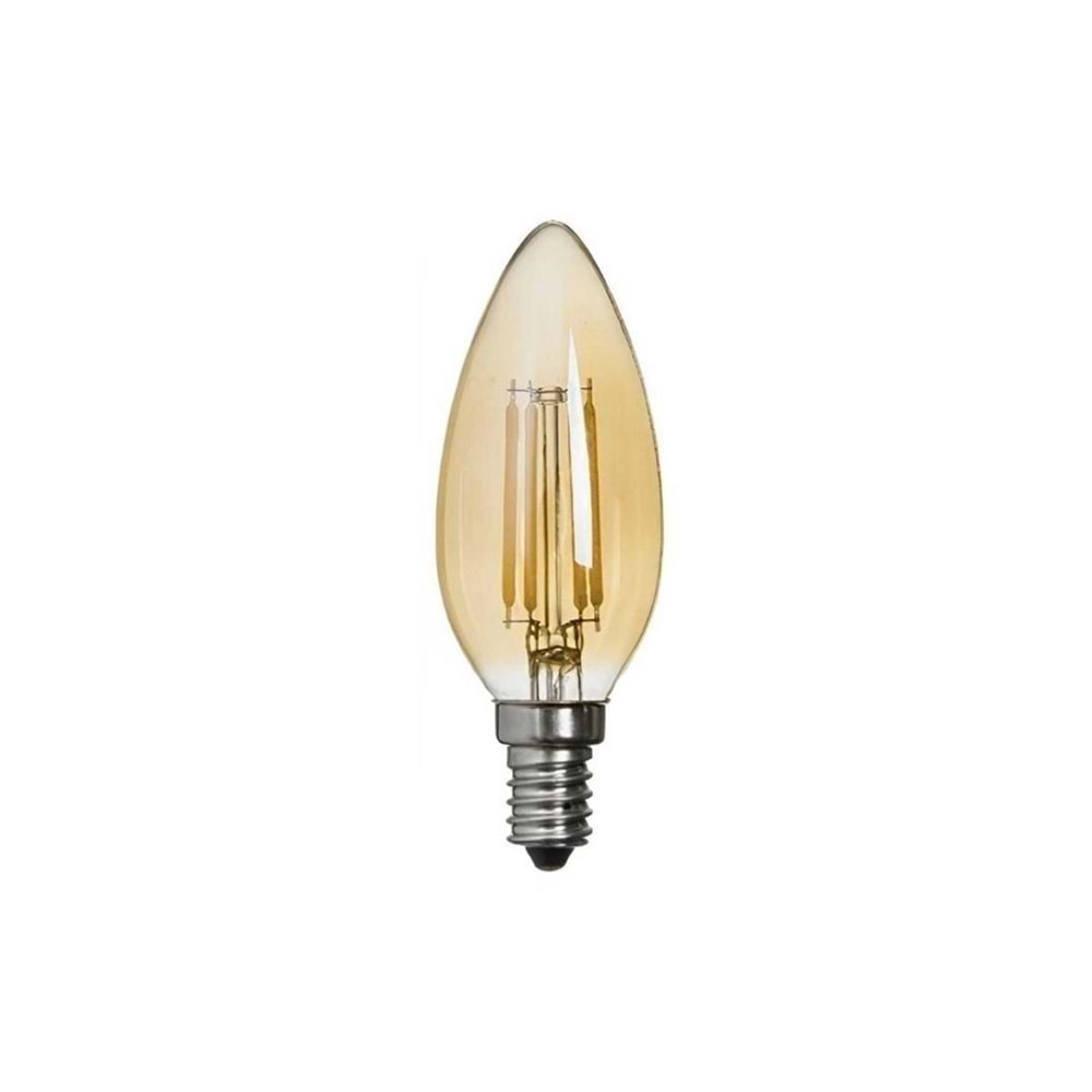 K2 GLOBAL 4W E14 2700K RUSTIK BUJI LED AMPUL