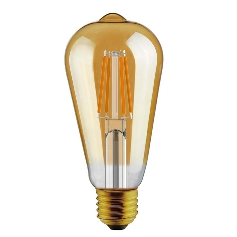 K2 GLOBAL 6W E27 2700K RUSTIC LED AMPUL