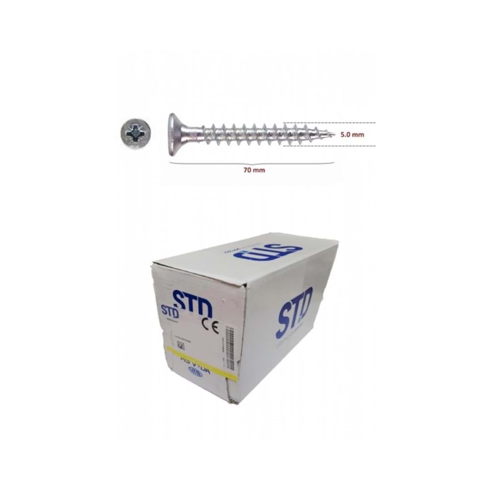 STD VİDA SUNTA 5,70 MAVİ