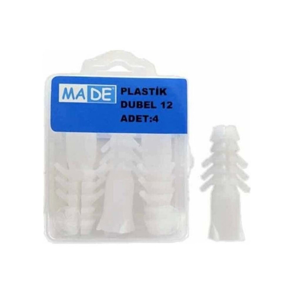 LUNA PLASTIK DUBEL ( 4 ad ) - 12 mm