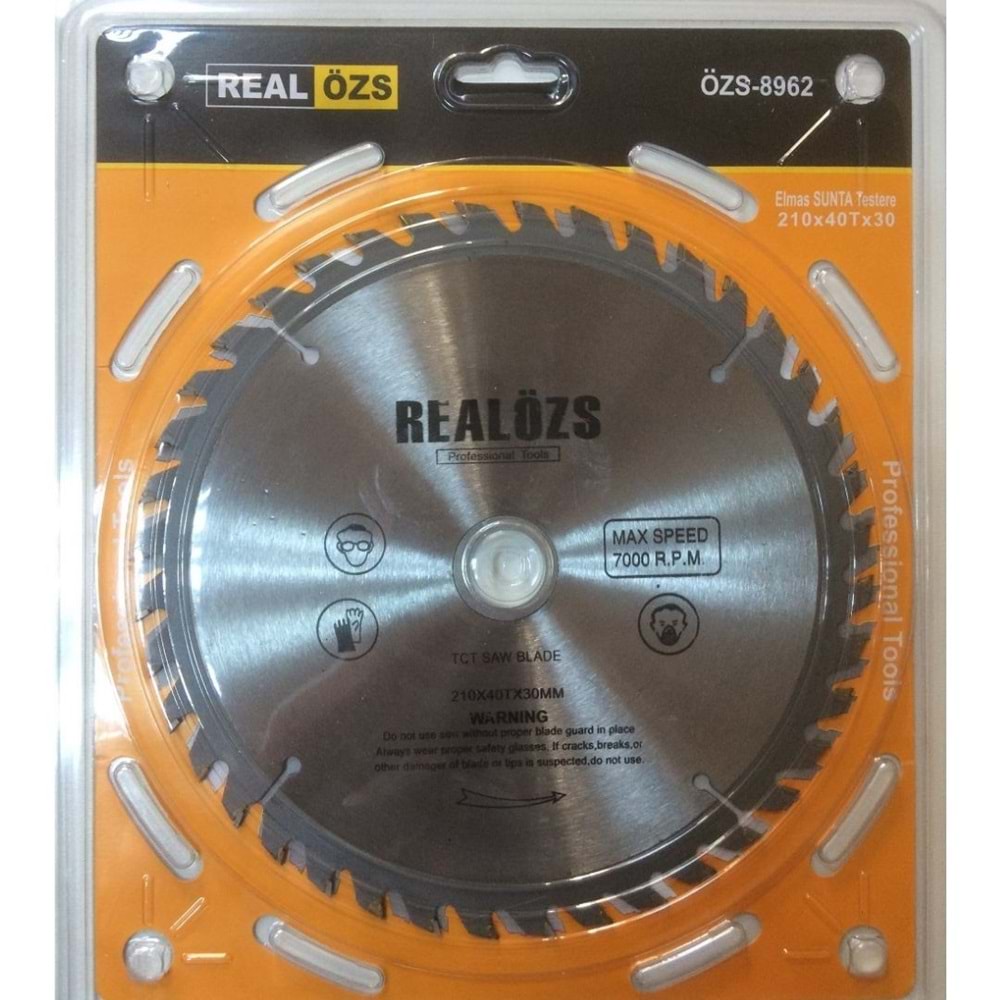 REAL OZS SUNTA KESME ELMASLI - 210*40T*30