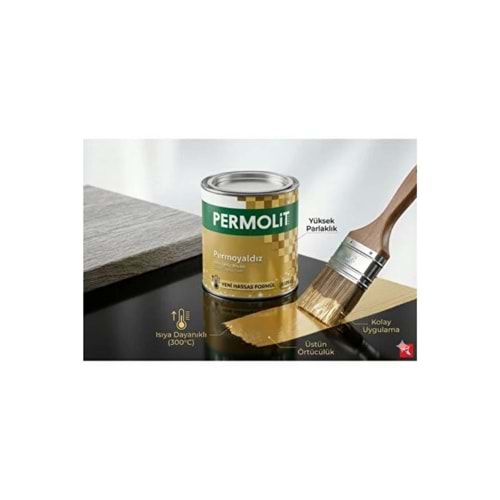 PERMO YALDIZ BOYA ALTIN - 0,25 LT