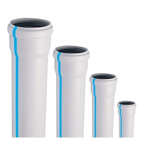 PVC ATIK SU BORUSU - 150*3000 mm