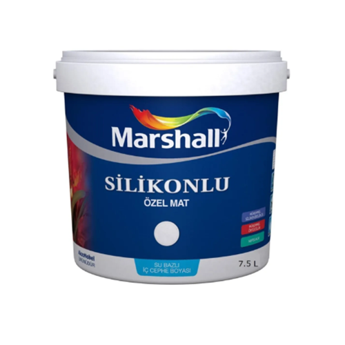 MB SILIKONLU MAT BEYAZ - 7,5 L