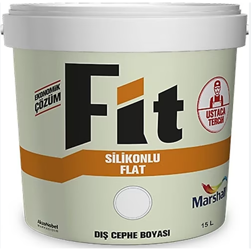 MB FIT SILIKONLU FLAT BOYA BW - 7,5 L