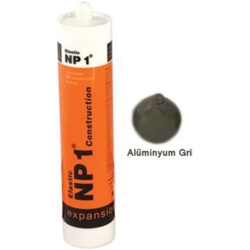 NP1 ALİMÜNYUM GRİ MS POLİMER 290ML KARTUŞ