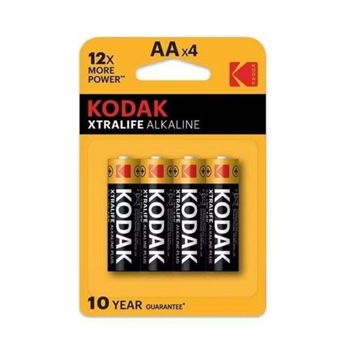 KODAK XTRALİFE ALKALİNE KALEM PİL 4 LÜ KAA-4