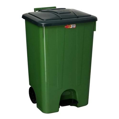 SMARTLINE PEDALLI KÖŞELİ ÇÖP KOVASI NO:5 (85 LT) 4265 KV-036
