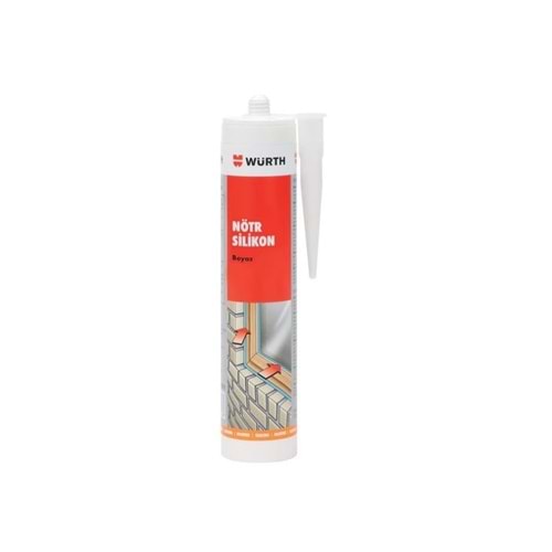 WURTH NOTR SILIKON BEYAZ 310 ml