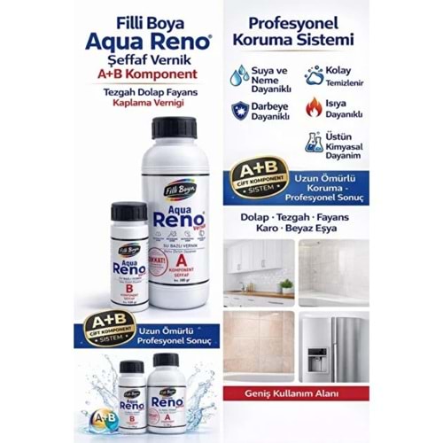 FİLLİ AQUA RENO VERNİK 600GR