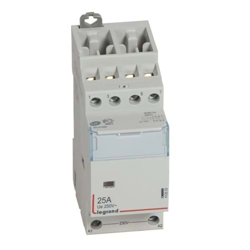 LEGRAND CX3 4P MANDALSIZ 230V BOBİNLİ 25A 2NA+2NK SESSİZ KONTAKTÖR