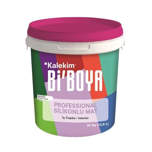 BİBOYA PROF.SİLİKONLU MAT 800 BEYAZ 20KG