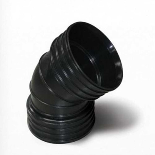 KORUGE DIRSEK 45° 150 mm