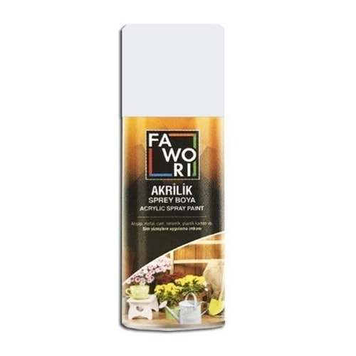 FWR AKR.SPREY RAL9003 MAT BEYAZ 400ML