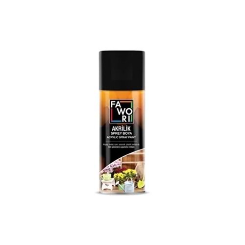 FWR AKR.SPREY RAL9005 MAT SİYAH 400ML