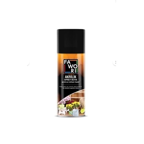 FWR AKR.SPREY RAL9005 PARLAK SİYAH 400ML
