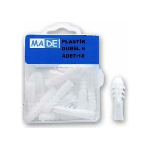 LUNA PLASTIK DUBEL 18 ad - 6 mm