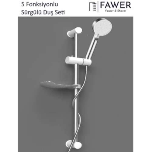 FAWER SÜRGÜLÜ DUŞ SETİ
