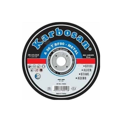 KARBOSAN METAL KESME DISKI - 115*3.0*22.23