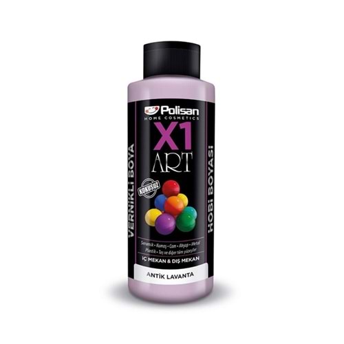 POLİSAN X1 ART VERNİKLİ BOYA-ANTİK LAVANTA