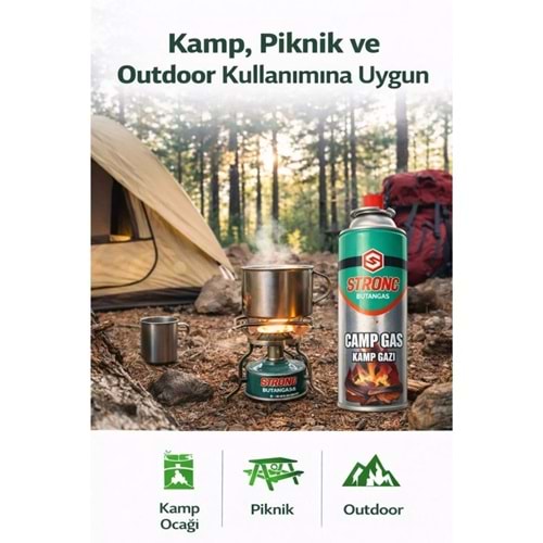 KAMP GAZI 400 ML. STRONG
