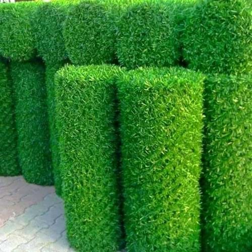 Sova Yeşil Renkli Çim Çit 200 cm 49 Göz