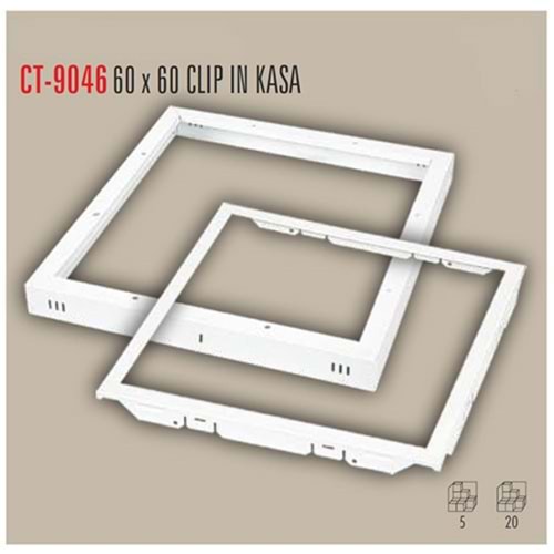 CATA CT-9046 60X60 CLIP-IN LED PANEL KASASI