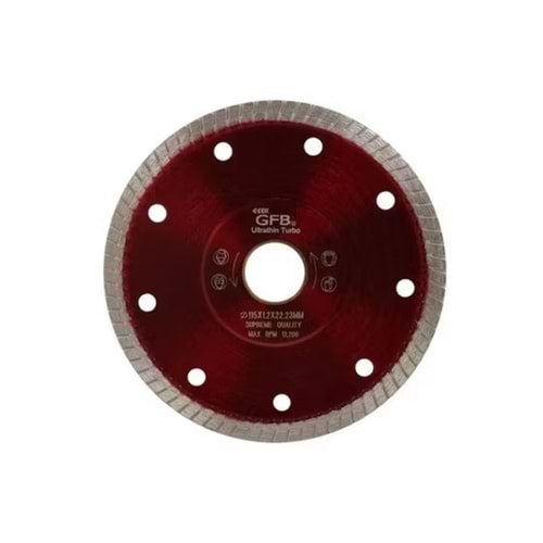 GFB ULTRATHIN TURBO SERAMIK CAPAKSIZ KESIM - 180*1,8