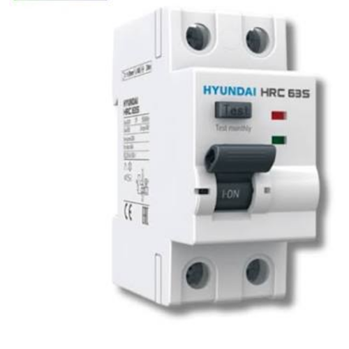 HUNDAİ 2X40A 30MA KAÇAK AKIM ŞALTERİ 6KA