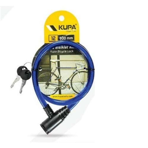 KUPA KUP8168 BİSİKLET KİLİDİ 12X800 MM