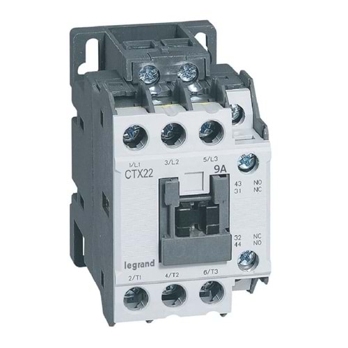 LEGRAND CTX3 3K 9A KONTAKTOR 230V 1NO 1NC
