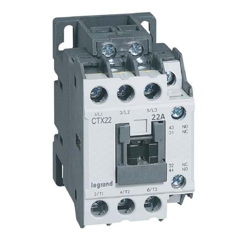 LEGRAND CTX3 3K 22A KONTAKTOR 230V 1NO 1NC