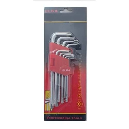 ALYAN SETİ TORX KISA 9 PCS