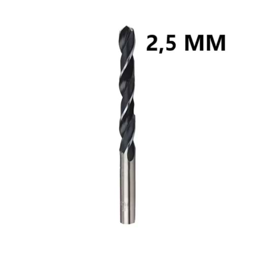 BAY-TEC HSS MATKAP UCU SIYAH - 2,5 mm