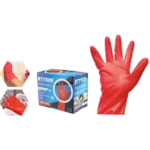 TYSON TYS9004 TEMİZLİK VE BULAŞIK ELDİVENİ NO: 9